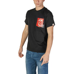 Replay Black Cotton T-Shirt - T-Shirts