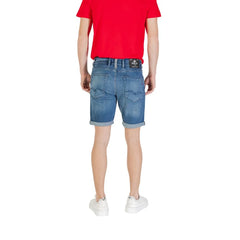 Replay Blue Cotton Bermuda - W29 - Bermudas