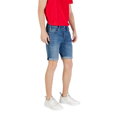 Replay Blue Cotton Bermuda - W29 - Bermudas