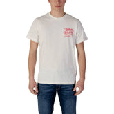 Replay Cream Cotton T-Shirt - T-Shirts