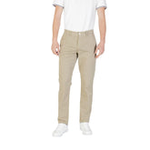 Replay Green Cotton Pant - Chinos