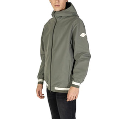 Replay Green Polyester Jackets & Coat - Windbreakers