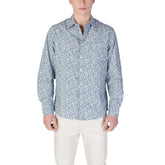 Replay Light Blue Cotton Shirt - Shirts