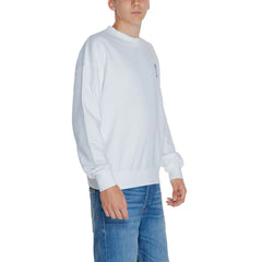 Replay White Cotton Sweatshirt - Sweatshirts