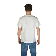 Replay White Cotton T-Shirt - IT52 | XL - T-Shirts