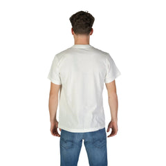 Replay White Cotton T-Shirt - T-Shirts