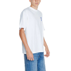 Replay White Cotton T-Shirt - T-Shirts