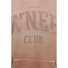 Represent Beige Cotton Sweatshirt