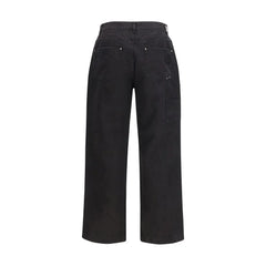 Represent svarte chinos i bomull