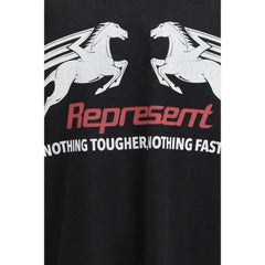 Represent Îmbrăcăminte sportivă neagră din bumbac