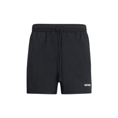 Represent Black Fabric Short And Mini Shorts