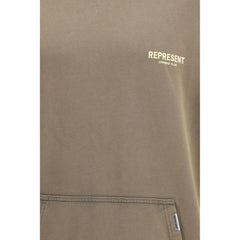 Represent Brown Cotton Sweatshirt