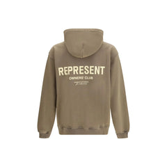 Represent Brown Cotton Sweatshirt