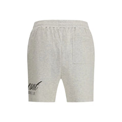 Represent Cream Cotton Bermuda Shorts