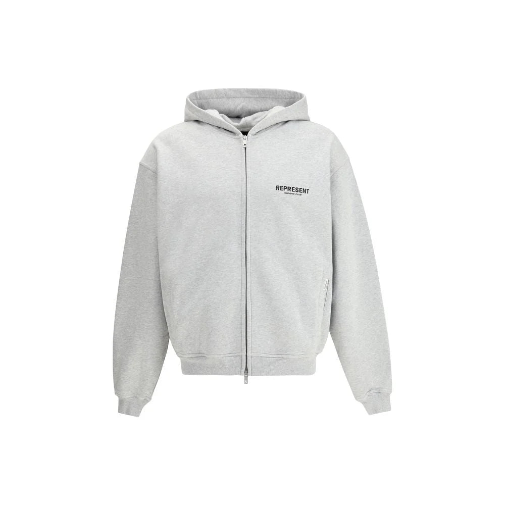 Represent Gray Cotton Sweatshirt