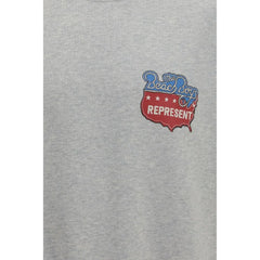 Represent Gray Cotton Sweatshirt