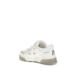 Represent White Calf Leather Bos Taurus Sneakers
