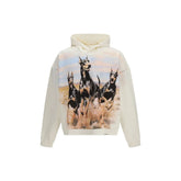 Felpa in Cotone Bianco Represent