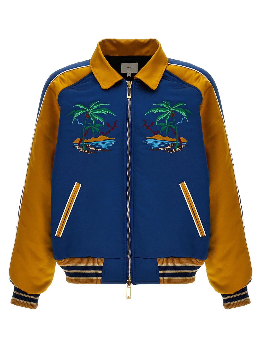 Rhude Multicolor Polyester Bomber - XL