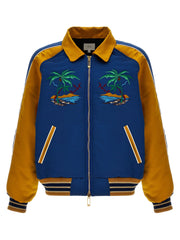 Rhude Multicolor Polyester Bomber - XL