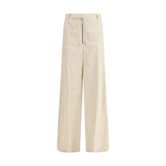 Rick Owens Beige Cotton Casual Pants - IT42 | L - Trousers