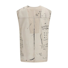 Rick Owens Beige Viscose Pattern Shirt - IT48 | M