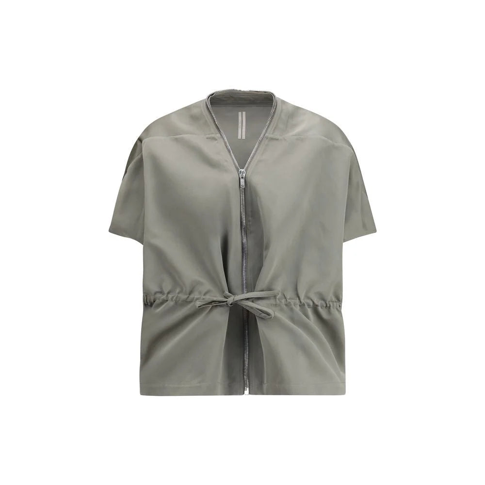 Rick Owens Bicolor Polyester Sleveless Jacket - One Size