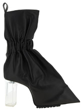 Rick Owens Black Calfskin Ankle Boots
