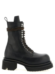 Rick Owens Black Calfskin Chelsea Boots