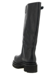 Rick Owens Black Calfskin Over The Knee