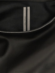 Rick Owens Black Calfskin Shoulder Bag