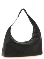 Rick Owens Black Calfskin Shoulder Bag