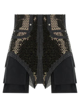 Rick Owens Black Cotton Bermuda Shorts - IT40