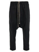 Rick Owens Black Cotton Casual Pants