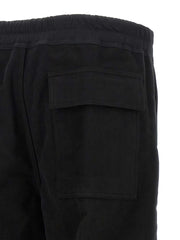 Rick Owens Black Cotton Casual Pants