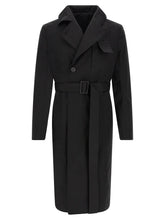 Rick Owens Black Cotton Coat - 48 | M