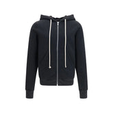 Rick Owens Black Cotton Sweatshirt