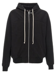 Rick Owens Black Cotton Sweatshirt - S