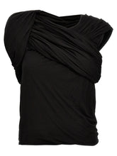 Rick Owens Black Cotton Tank Tops - IT44