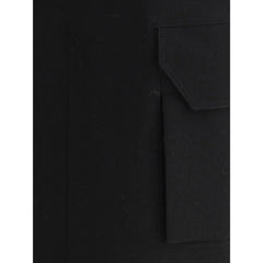 Rick Owens Black Fleece Wool Midi Skirt - IT42 | L