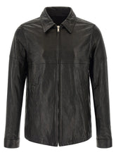 Rick Owens Black Lamb Leather Leather Jacket - 48 | M