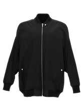 Rick Owens Musta nailonist bomber - 48 | M