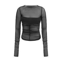 Rick Owens Black Nylon Shirt - IT42 | L