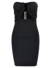 Rick Owens Black Nylon Short Dress - IT42