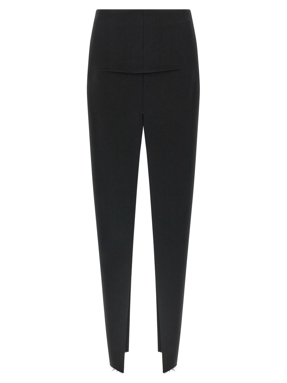 Rick Owens Black Virgin Wool Mini Skirt
