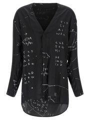 Rick Owens Black Viscose Blouse