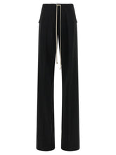 Rick Owens Black Viscose Casual Pants