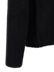 Rick Owens Black Wool Cardigan