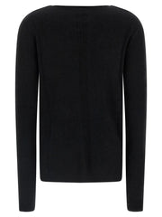 Rick Owens Black Wool Cardigan - S
