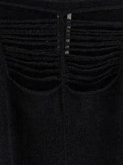 Rick Owens Black Wool Cardigan - S